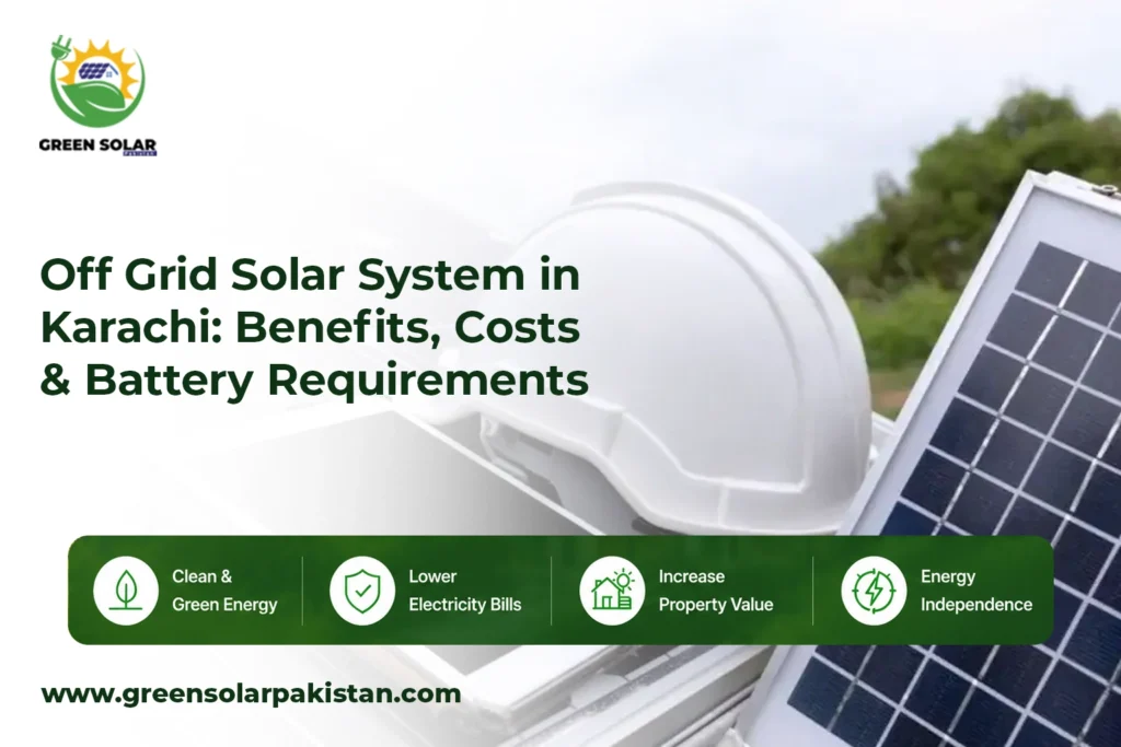Off Grid Solar System in Karachi: Benefits, Costs & Battery Requirements